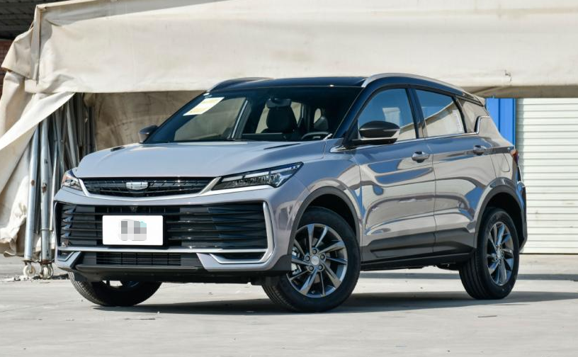 SUV Geely Binyue Coolray présenté sur l'annonce produit de Huabaofa